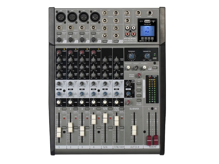 MIXER ANALOG PHONIC AM1204FX RW - Ảnh 1