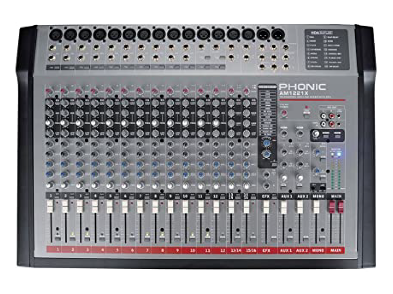 MIXER ANALOG PHONIC AM1221X - Ảnh 1
