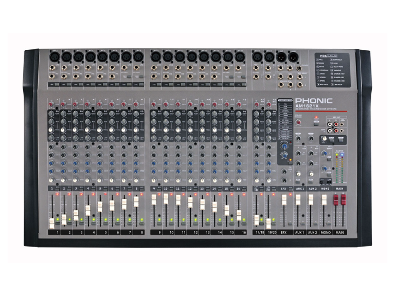 MIXER ANALOG PHONIC AM1621X - Ảnh 1