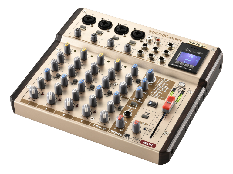 MIXER ANALOG PHONIC AM8GE - Ảnh 1