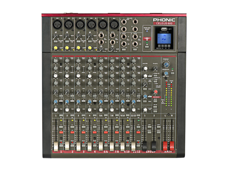 MIXER ANALOG PHONIC CELEUS600 - Ảnh 1