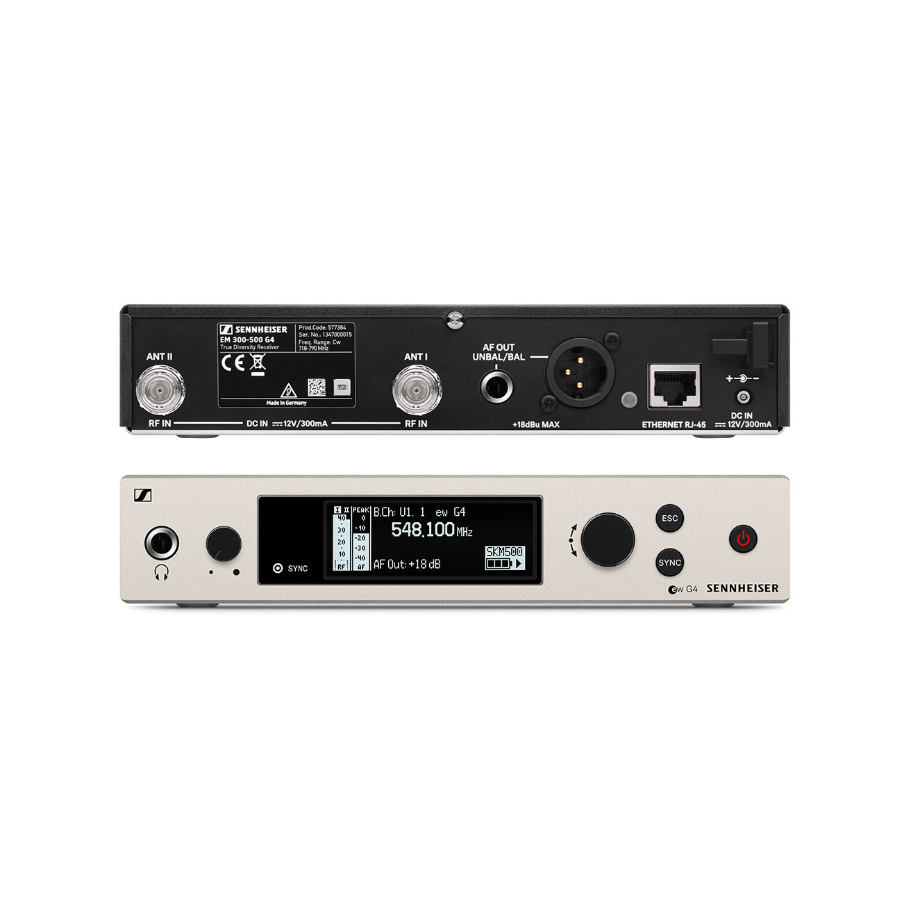 BỘ THU TÍN HIỆU KHÔNG DÂY SENNHEISER EM 300-500 G4 - Ảnh 1