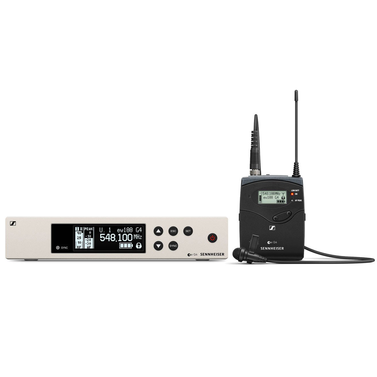 BỘ PHÁT VÀ THU TÍN HIỆU KHÔNG DÂY SENNHEISER EW 100 G4-ME4 - Ảnh 1