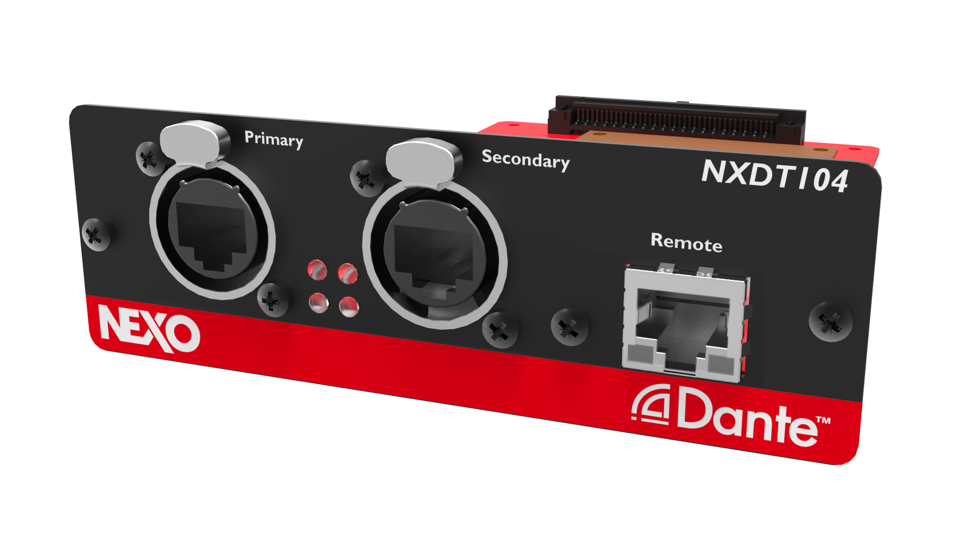CARD KẾT NỐI MẠNG DANTE NEXO NXDT104 MK2 - Ảnh 1