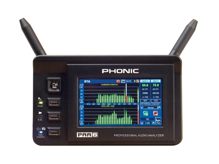 THIẾT BỊ ĐO ÂM THANH PHONIC PAA6 - Ảnh 1
