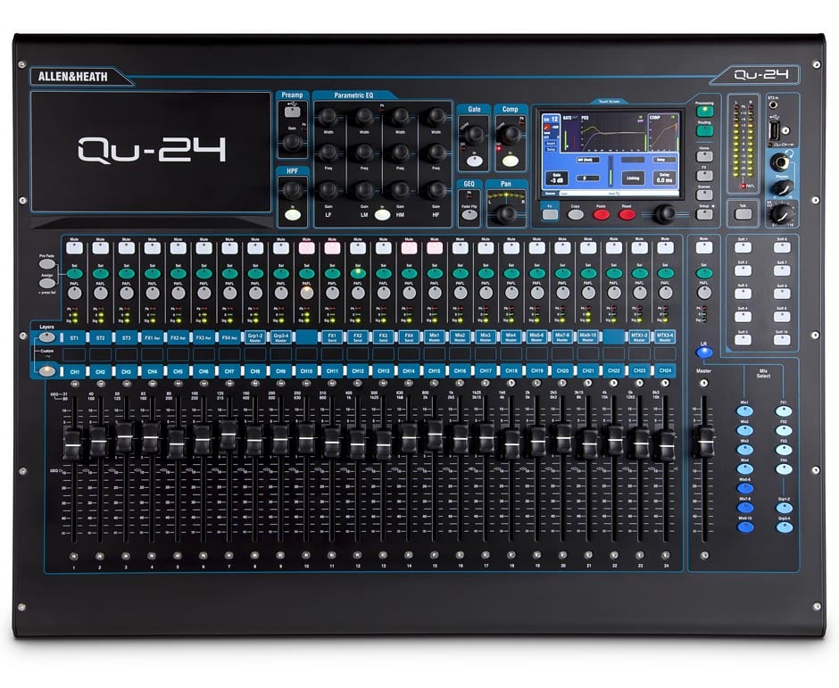 Mixer digital Allen & Heath Qu-24 - Ảnh 1