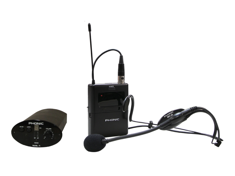 PHỤ KIỆN MICRO KHÔNG DÂY GÀI ĐẦU PHONIC WH-1S - Ảnh 1