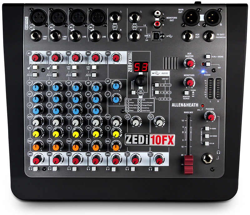 Mixer analog Allen & Heath ZEDI10FX - Ảnh 1